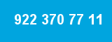 922 370 77 11
